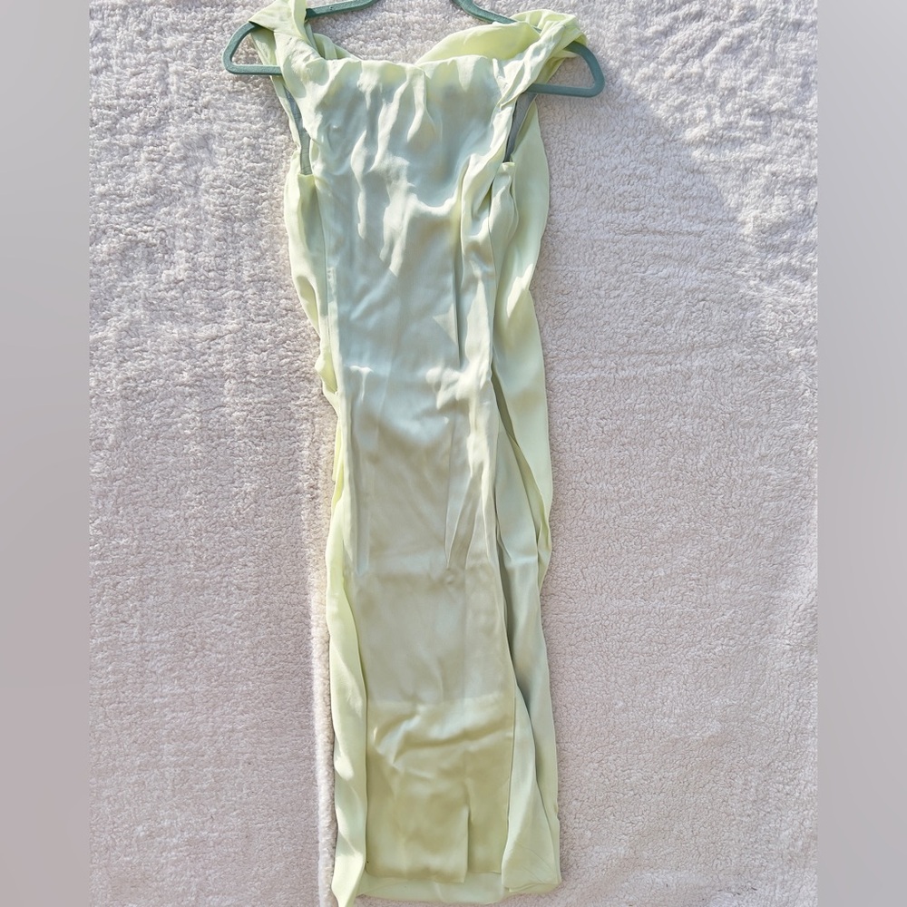 Vivienne Westwood Pastel Green Crowl neck pencil dress - Picture 8 of 11